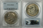 USA $1 Coin Eisenhower Ike Dollar PCGS MS64 (BR-40 E) -