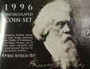 World Coins 1996 Australia Sir Henry Parkes Commemorative $1 and UNC Coin Scarce Set -