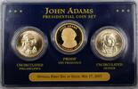 USA Dollar John Adams Presidential Coin Set First Day of Issue -