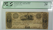 Banknoten 20 1831 $ July 10 Obsolete Currency Susquehanna Bridge Bank PC... 140,46 EUR prix TTC + 21,28 EUR frais d'envoi