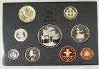 European Coins 1996 United Kingdom Deluxe Proof Set, GEM Coins, 9 Coins Total, NO Box, W/ COA -