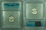 USA Dime 1945-S Mercury Silver 10c Coin ICG MS-65 (YY) -