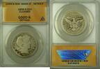 USA Half Dollar 1896-S Barber Silver 50c Coin ANACS G-6 Details Cleaned (WW) -