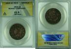USA Large Cent Coronet Head ANACS VG-8 Details Heavily Corroded (41) -