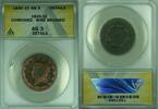 USA Large Cent Coronet Head SmDt ANACS AG-3 Details Corroded Wire Brushed (41) -