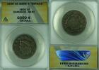 USA Large Cent Coronet Head ANACS GOOD-4 Details Damaged-Bent (41) -