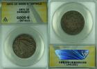 USA Large Cent Coronet Head ANACS GOOD-6 Details Damaged (41) -
