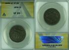 USA Large Cent Coronet Head ANACS VF-20 (42B) -
