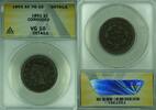 USA Large Cent Braided Hair ANACS VG-10 Details Corroded (43) -