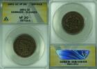 USA Large Cent Braided Hair ANACS VF-20 Details Damaged-Cleaned (43) -