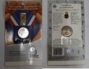 USA Half Dollar Atlanta Olympics BU with/Pin in Original Card & COA -