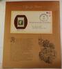 Briefmarken Great Americans Historic Stamp Collection Edgar Lee Masters W/ Info & COA -