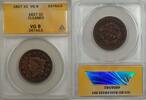 USA Large Cent 1827 1c Coin ANACS GD 6 Details Cleaned ANACS VG 8 44,54 EUR prix TTC + 21,31 EUR frais d'envoi