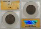 USA Large Cent 1827 1C ANACS VG 8 Details Corroded-Cleaned VG 8 44,54 EUR prix TTC + 21,31 EUR frais d'envoi
