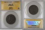 USA Large Cent Coronet Head 1c Coin ANACS VG-8 Details Damaged -