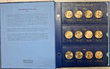 USA 1 Dollar 2007-2016 Presidential $ Uncirculated Set-Whitman Deluxe Album (B) -