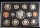 European Coins 2006 Royal Mint Blue Box United Kingdom Proof Coin Collection 13 Coin Set w COA -