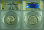 Weltmünzen 50 Centimes 50C Haiti ANACS AU 50 Details Corroded Scratched Silver KM#20 -
