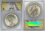 USA Dollar 1923 Peace Silver  ANACS AU 55  42,52 EUR prix TTC + 21,28 EUR frais d'envoi