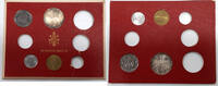European Coins 1968 Vatican State Partial UNC Mint Set Pope Paul VI w/500 Lire Silver Coin -