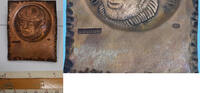 Exonumia 1960 C. 1960's H. Alvin Sharpe Studio Trial Copper Plate Voodoo... 425,15 EUR  + 21,47 EUR frais d'envoi