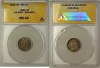 European Coins 1892 Great Britain Groat Four Pence 4P Maundy Silver Coin ANACS MS-62 -