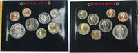 World Coins 1990 Australian Mint Set Scarce 8 UNC Coins in a case desgined by an Aboriginal -
