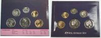 World Coins 2000 Australian Mint Set 6 UNC Coins in Royal Australian Mint Packaging -