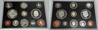 European Coins 2008 United Kingdom Deluxe Proof Set - 11 Gem Coins in Plastic Case -