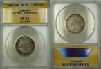 European Coins 1886 Great Britain 1S Shilling Silver Coin ANACS VF-35 Details Corroded -