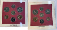 European Coins 1989 Guernsey Brilliant Uncirculated 7 Coin Set (Royal Mint) -