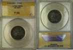 European Coins 1733 England One Farthing Copper Coin ANACS F-15 -