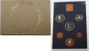 European Coins 1976 Great Britain Decimal Coins 6 Coin Proof Set & Mint Token in OGP -
