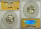 European Coins 1920-R Italy 50 Centesimi Coin ANACS AU-58 Rome -