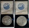 European Coins 1930 Iceland Silver Commemorative AU Toned 10 Kronur Coin in Box -