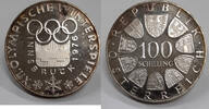 European Coins ND 1974 Austria 100 Schilling Innsbruck Olympic Games Commemorative Silver Coin -
