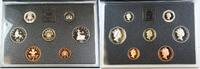 European Coins 1991 United Kingdom Proof Set, GEM UK Coins, 7 Coins Total, With Box and COA -