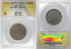 European Coins 1847 Belgium 5 Cents XF 40 Details Cleaned W4 -