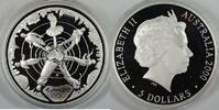 World Coins 2000 Australia $5 Figures .999 Silver Proof 1oz Coin-Sydney Olympics -