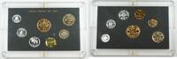 World Coins 1973 Nepal Proof Set 7 Beautiful Gem Coins in Hard Plastic Case -