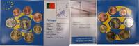 European Coins Portugal Euro Uncirculated 8 Coin Set Mixed Dates 1999-2002 -