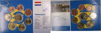 European Coins Netherlands Euro Uncirculated 8 Coin Set Mixed Dates 1999-2002 -