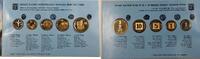 World Coins 1989 Israels 5 Coin Official 41st Anniversary Official Mint Set Piefort -