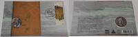 World Coins 1998 Australia Commemorative 50C UNC Coin w/Stamps in ANDA Show Cover -