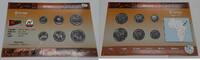 World Coins 1991 Eritrea 6 Coin BU Set in Littleton Coin Info Card -