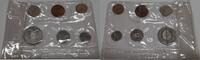 World Coins 1970 Netherlands Antilles BU 6 Coin Set in Original Plastic -