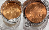 World Coins 1969 Jamaica 1 Cent KM#45 - BU Roll of 35 Coins in Wrapper -