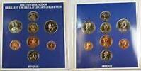 European Coins 1984 United Kingdom Mint Set - 8 UNC Coins in Original Royal Mint Packaging -