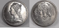 World Coins 1948 Madagascar 2 Francs Aluminum Coin KM#4 - BU Roll of 35 Coins in Wrapper -