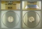 European Coins 1898 Great Britain Maundy Silver Fourpence 4P Coin ANACS MS-60 Details Cleaned -